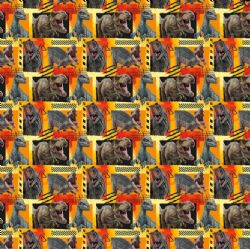 PAPIER EMBALLAGE CADEAU JURASSIC WORLD 3 30